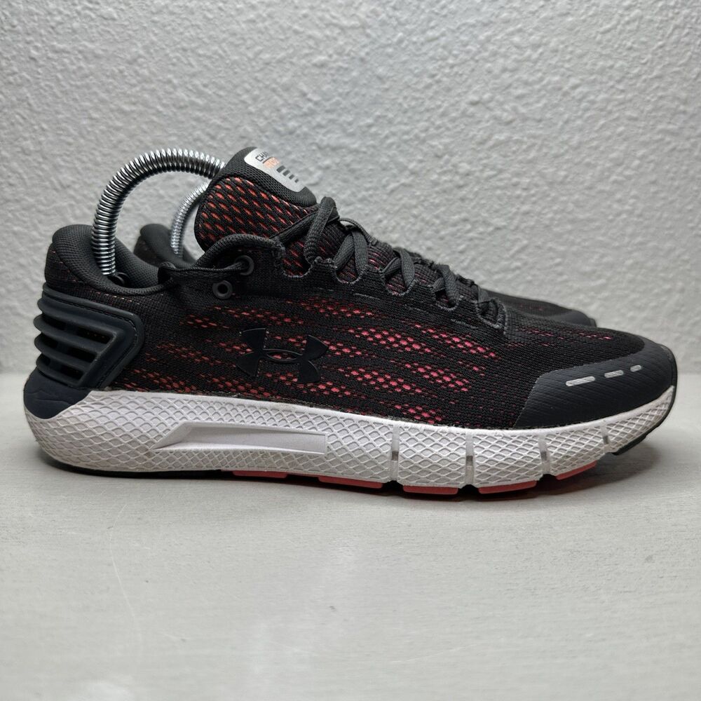 Under Armour Charged Rogue Running Shoes Black Pink 3022333-105 Women’s Size 9